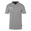 Kempa Poly Poloshirt - dark grau melange