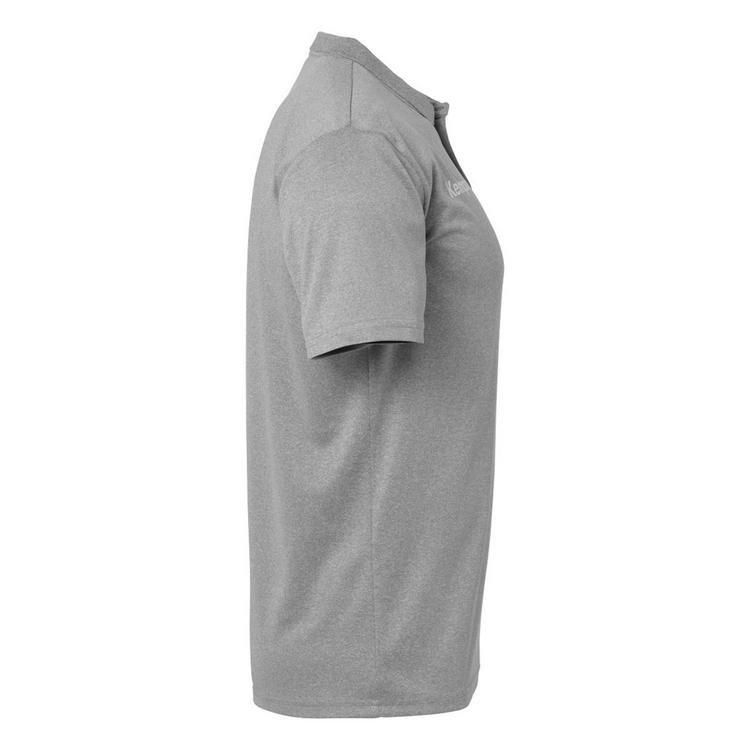 Kempa Kempa Poly Poloshirt Kinder - dark grau melange - 1 | SportScheck