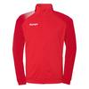 Kempa Ambition 28 Poly Kids Trainingsjacke Kinder - rot/chilirot