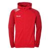 Kempa Ambition 28 Kapuzenjacke Kinder - rot/chilirot
