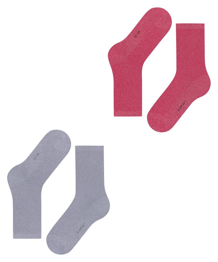 ESPRIT ESPRIT Shimmer  2-Pack Socken Damen - sortiment (0010) - 2 | SportScheck
