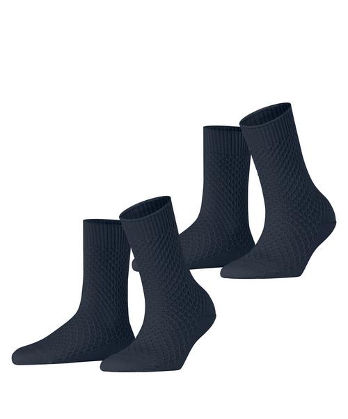ESPRIT Diamond Knit  2-Pack Socken Damen
