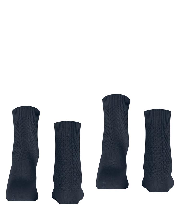 ESPRIT ESPRIT Diamond Knit  2-Pack Socken Damen - space blue (6116) - 0 | SportScheck
