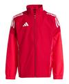 adidas Tiro 25 Competition Regenjacke Kids Regenjacke Kinder - rotlila