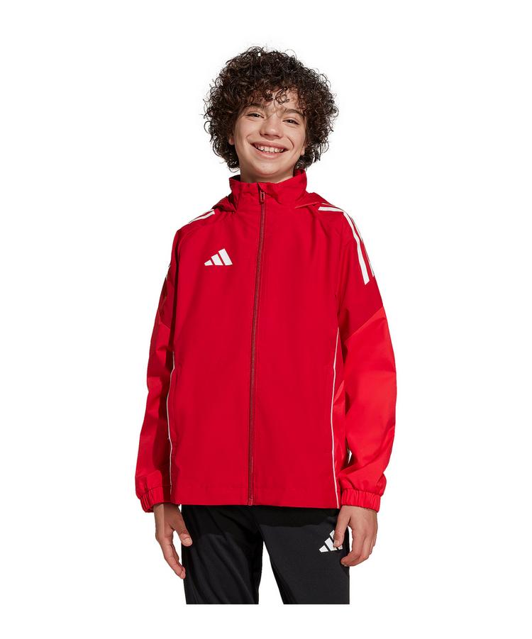 adidas adidas Tiro 25 Competition Regenjacke Kids Regenjacke Kinder - rotlila - 0 | SportScheck