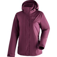 Maier Sports MetorThermRec Funktionsjacke Damen Dunkelrot422