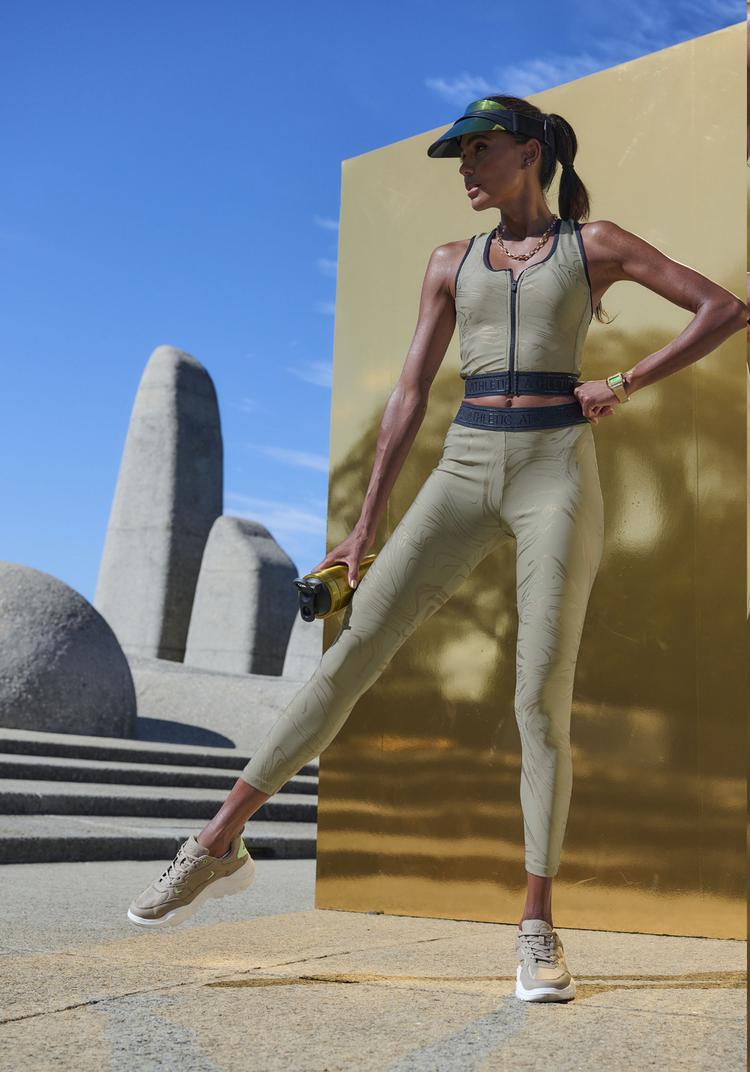 LASCANA Active LASCANA Active Funktionsleggings Tights Damen - gr&uuml;n-bronze - 3 | SportScheck