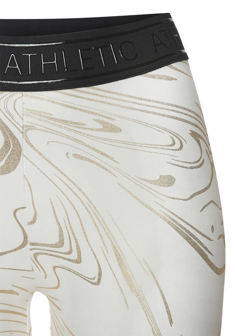 LASCANA Active LASCANA Active Funktionsleggings Tights Damen - wei&szlig; - silber - 1 | SportScheck