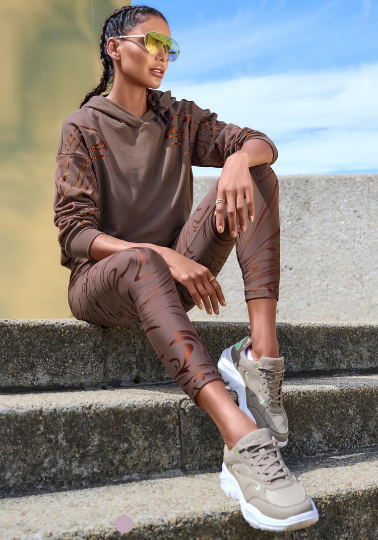 LASCANA Active LASCANA Active Funktionsleggings Tights Damen - braun - kupfer - 3 | SportScheck