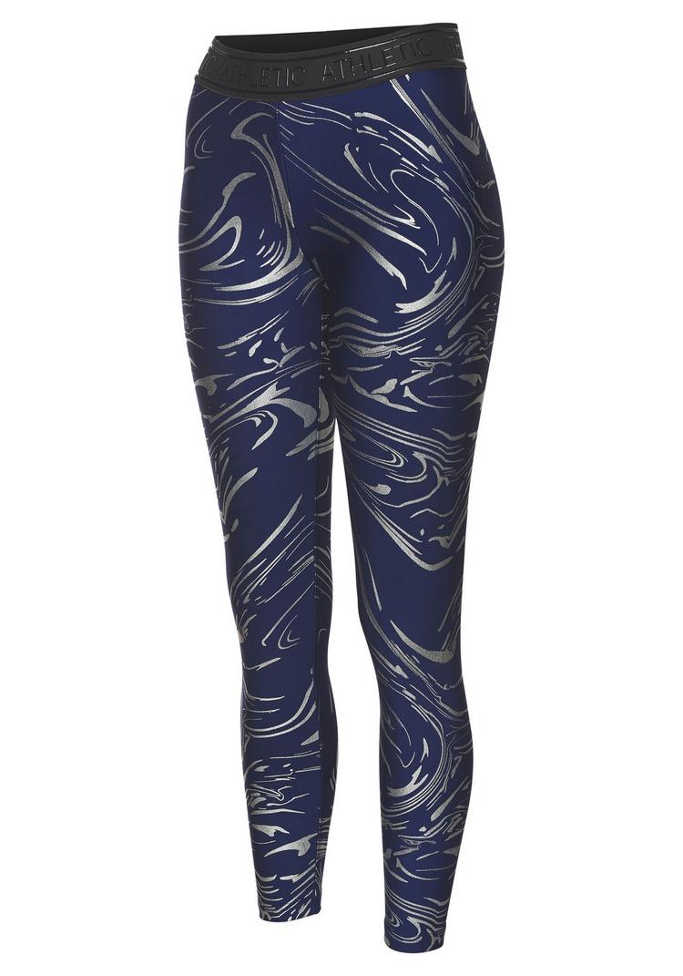 LASCANA Active LASCANA Active Funktionsleggings Tights Damen - blau - silber - 1 | SportScheck