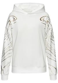 LASCANA Active Hoodie Hoodie Damen - wei&szlig; - gold