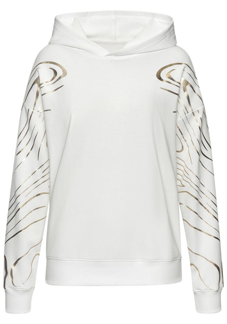 LASCANA Active LASCANA Active Hoodie Hoodie Damen - wei&szlig; - gold - 0 | SportScheck