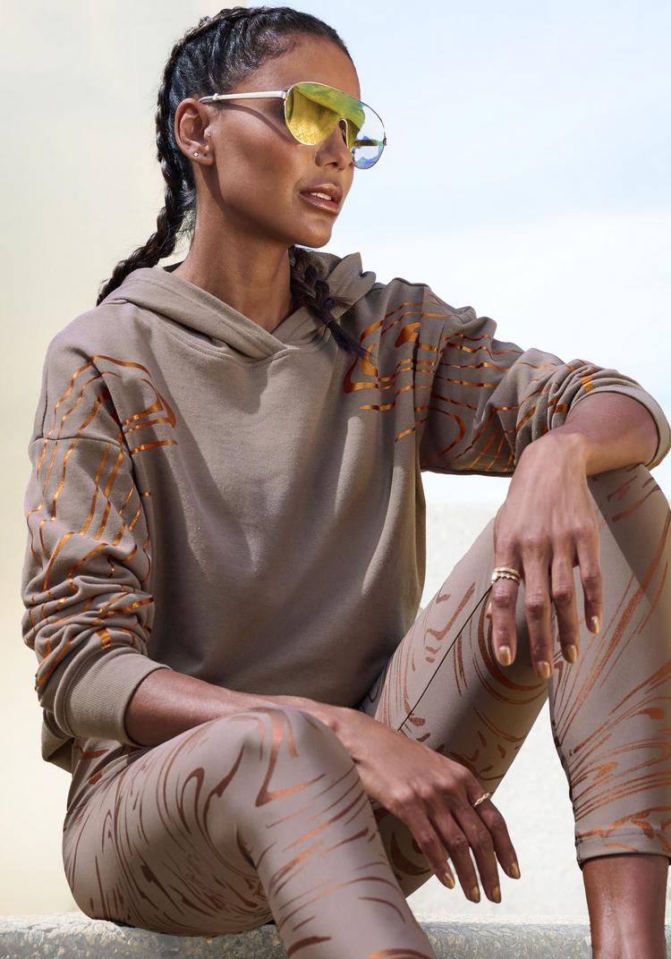 LASCANA Active LASCANA Active Hoodie Hoodie Damen - braun - kupfer - 1 | SportScheck