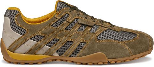 Rückansicht von Geox Sneaker Sneaker Herren Military
