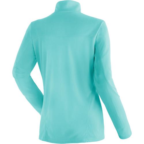 Rückansicht von Maier Sports BIANKA Langarmshirt Damen Blau3053