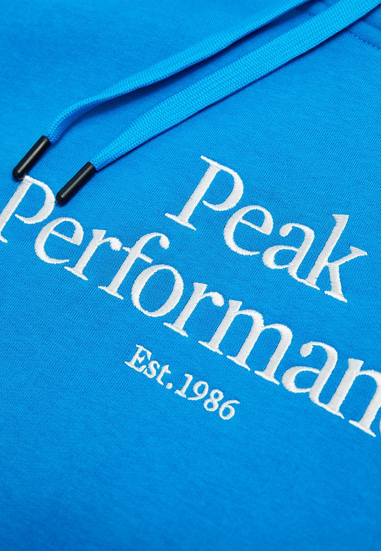 Peak Performance Peak Performance M Original Hood Sweatshirt Herren - azurblau - 1 | SportScheck