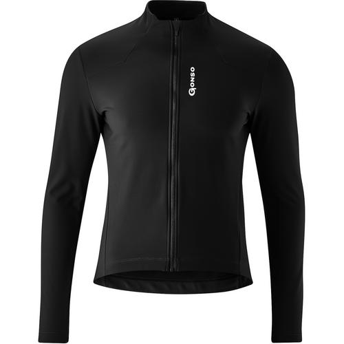 Rückansicht von Gonso SITIVO Fahrradtrikot Herren Schwarz01100