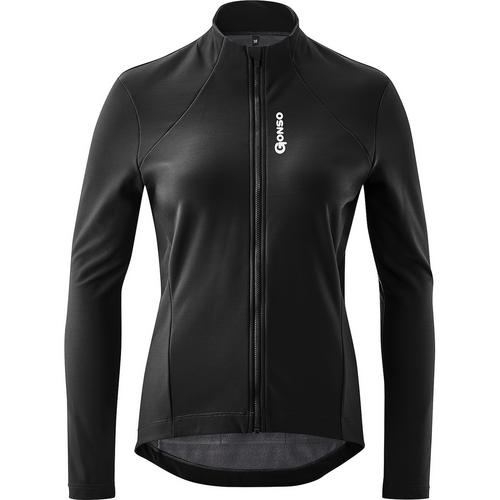 Rückansicht von Gonso SITIVO Fahrradtrikot Damen Schwarz01100