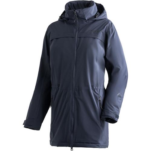 Rückansicht von Maier Sports Metor Funktionsmantel Damen Pink477