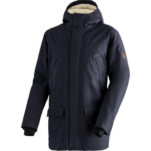 Rückansicht von Maier Sports SENNE Softshelljacke Herren Marine3272