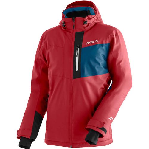 Rückansicht von Maier Sports KARLEITEN Winterjacke Herren Rot4584