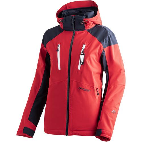 Rückansicht von Maier Sports Vratna Winterjacke Damen Rot4539