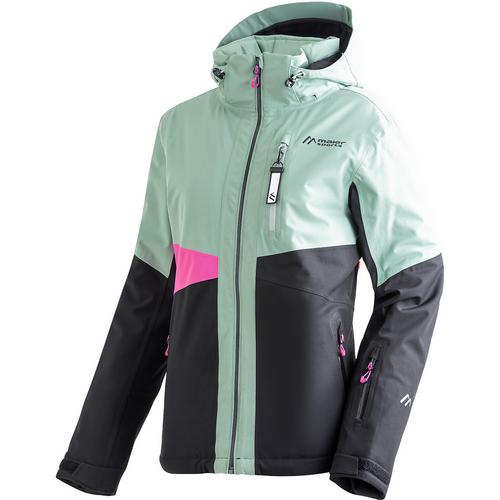 Rückansicht von Maier Sports Vidra Winterjacke Damen Rot4549