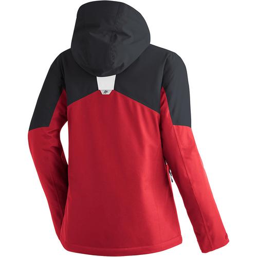 Rückansicht von Maier Sports Vidra Skijacke Damen Rot4549
