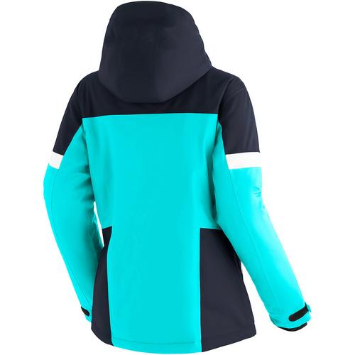 Rückansicht von Maier Sports HANNI Skijacke Damen Blau3053