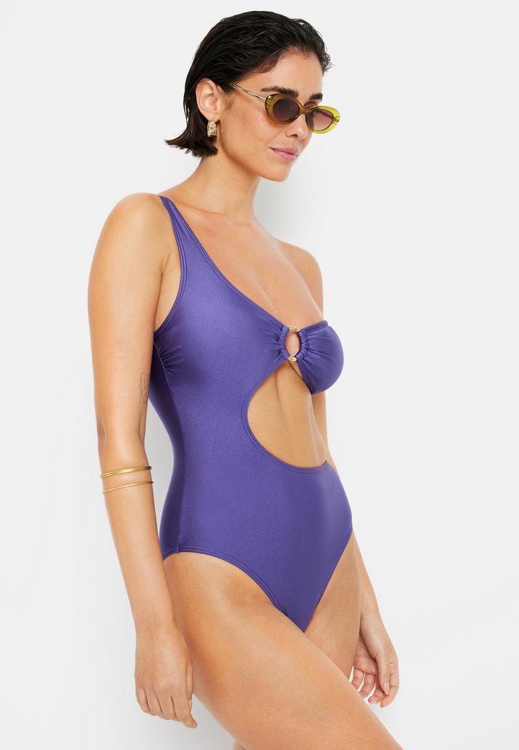 LSCN by Lascana LSCN by Lascana Monokini Badeanzug Damen - violett - 0 | SportScheck