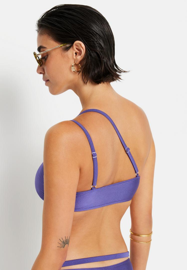 LSCN by Lascana LSCN by Lascana Bustier-Bikini-Top Bikini Oberteil Damen - violett - 0 | SportScheck