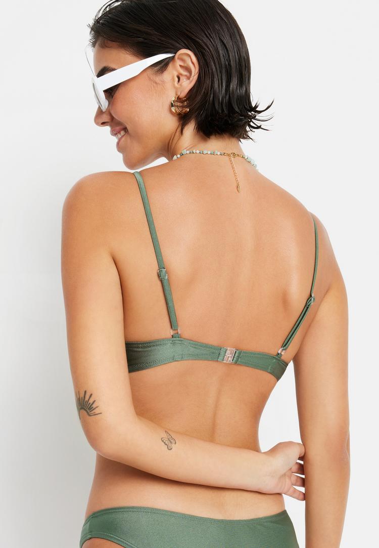 LSCN by Lascana LSCN by Lascana Bustier-Bikini-Top Bikini Oberteil Damen - olive - 0 | SportScheck