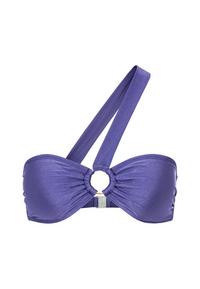 LSCN by Lascana Bandeau-Bikini-Top Bikini Oberteil Damen - violett