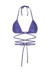 LSCN by Lascana Triangel-Bikini-Top Bikini Oberteil Damen - violett