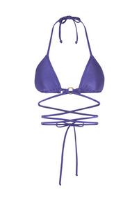 LSCN by Lascana Triangel-Bikini-Top Bikini Oberteil Damen - violett
