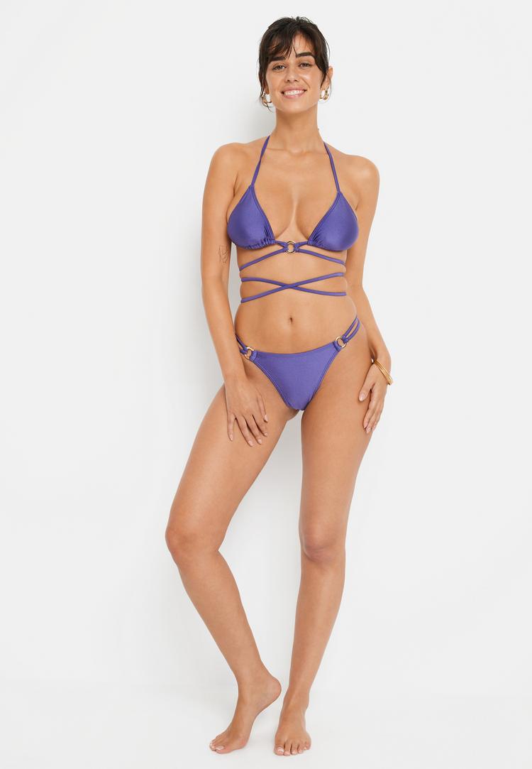 LSCN by Lascana LSCN by Lascana Triangel-Bikini-Top Bikini Oberteil Damen - violett - 1 | SportScheck
