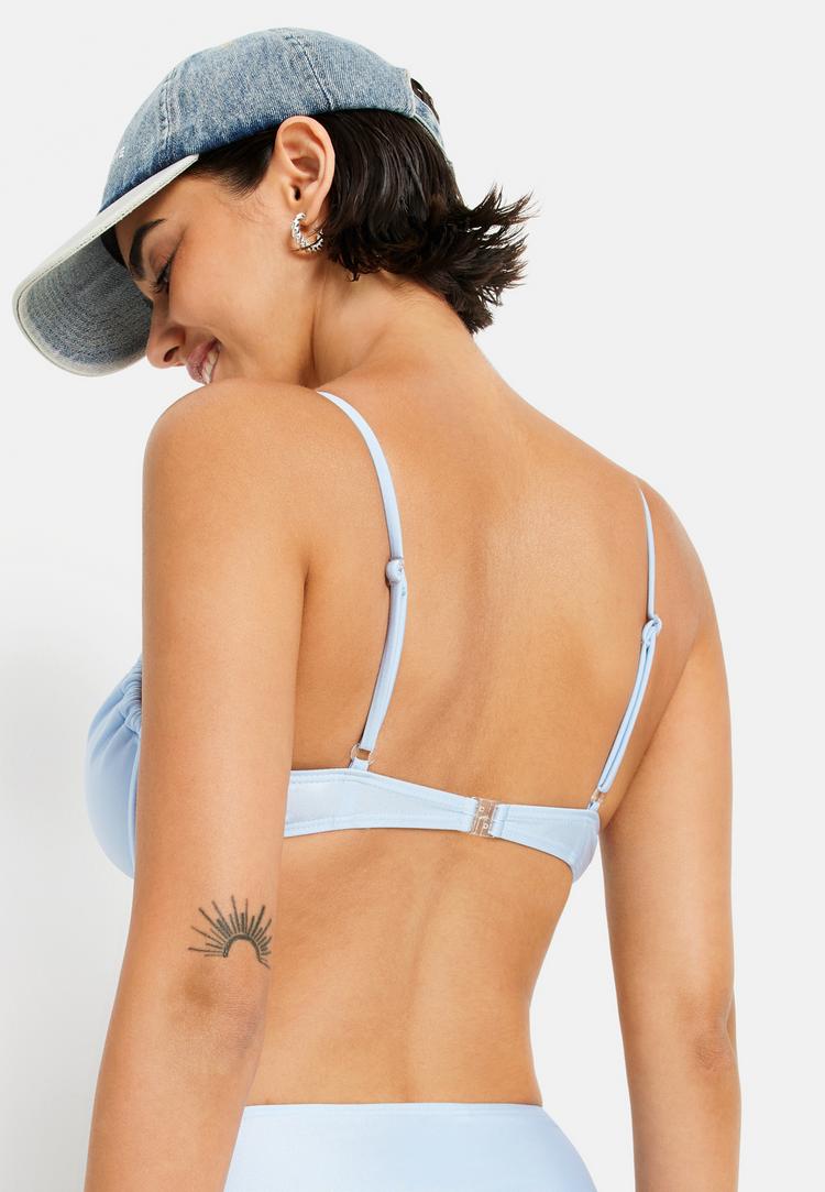 LSCN by Lascana LSCN by Lascana B&uuml;gel-Bikini-Top Bikini Oberteil Damen - hellblau - 0 | SportScheck