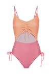 LSCN by Lascana Badeanzug Badeanzug Damen - coral-pink