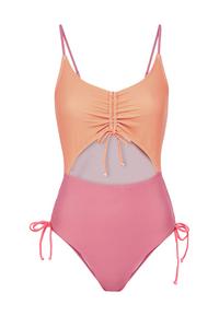 LSCN by Lascana Badeanzug Badeanzug Damen - coral-pink