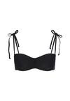 LSCN by Lascana Bandeau-Bikini-Top Bikini Oberteil Damen - schwarz