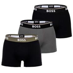Boss Boxershort Hipster Herren Schwarz/Grau/Oliv