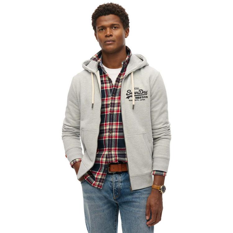 Superdry Superdry Sweatjacke Sweatjacke Herren - Grau - 1 | SportScheck