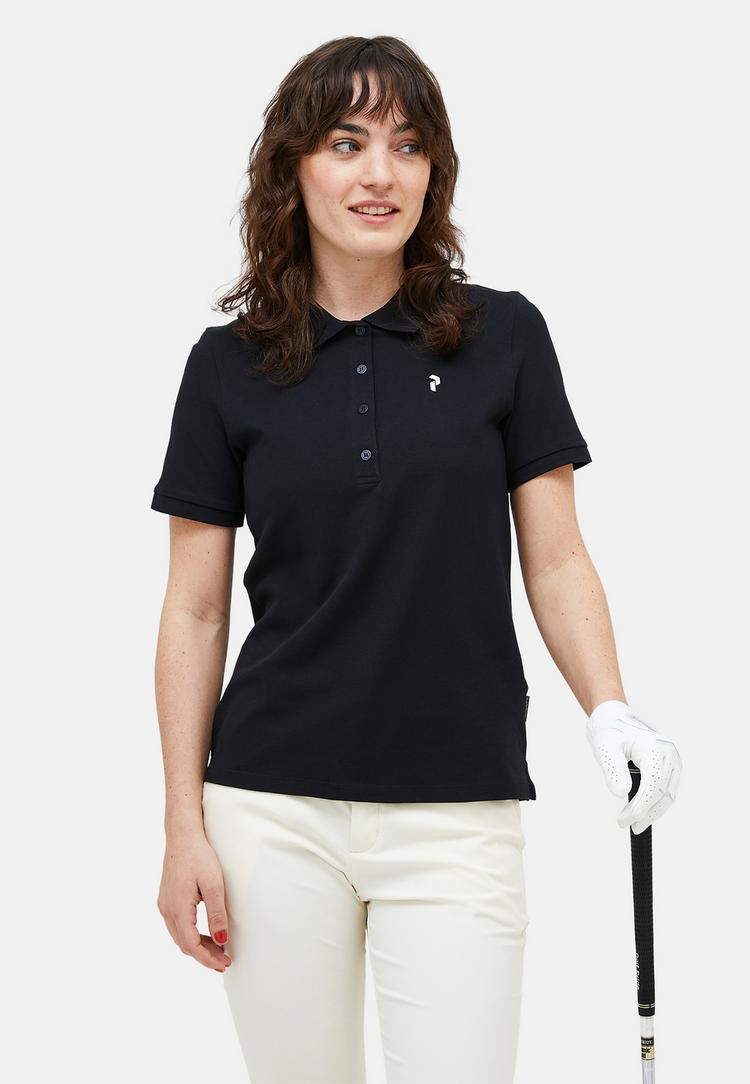 Peak Performance Peak Performance Poloshirt Damen - black - 0 | SportScheck