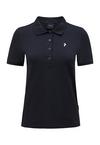 Peak Performance Poloshirt Damen - black