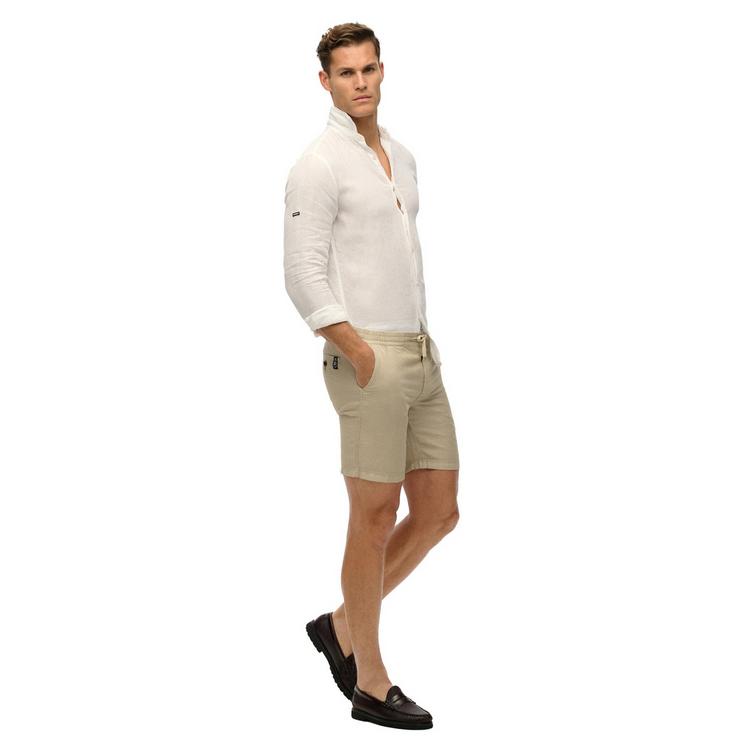 Superdry Superdry Bermuda-Shorts Bermudas Herren - Beige - 4 | SportScheck