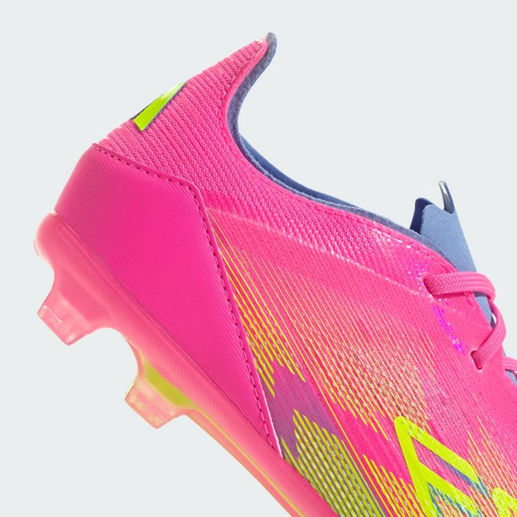 adidas adidas F50 Elite Kids FG Fu&szlig;ballschuh Fu&szlig;ballschuhe Kinder - Lucid Pink / Lucid Lemon / Blue Fusion - 6 | SportScheck