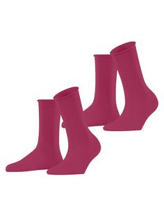 ESPRIT Basic Pure SO 2-Pack Freizeitsocken Damen pink berry (8544)
