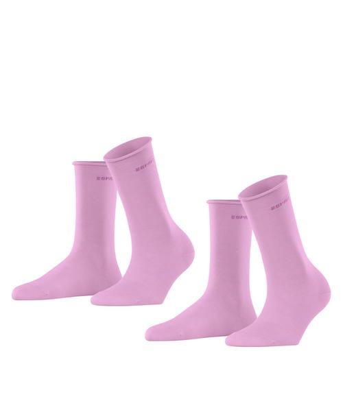ESPRIT Basic Pure SO 2-Pack Socken Damen