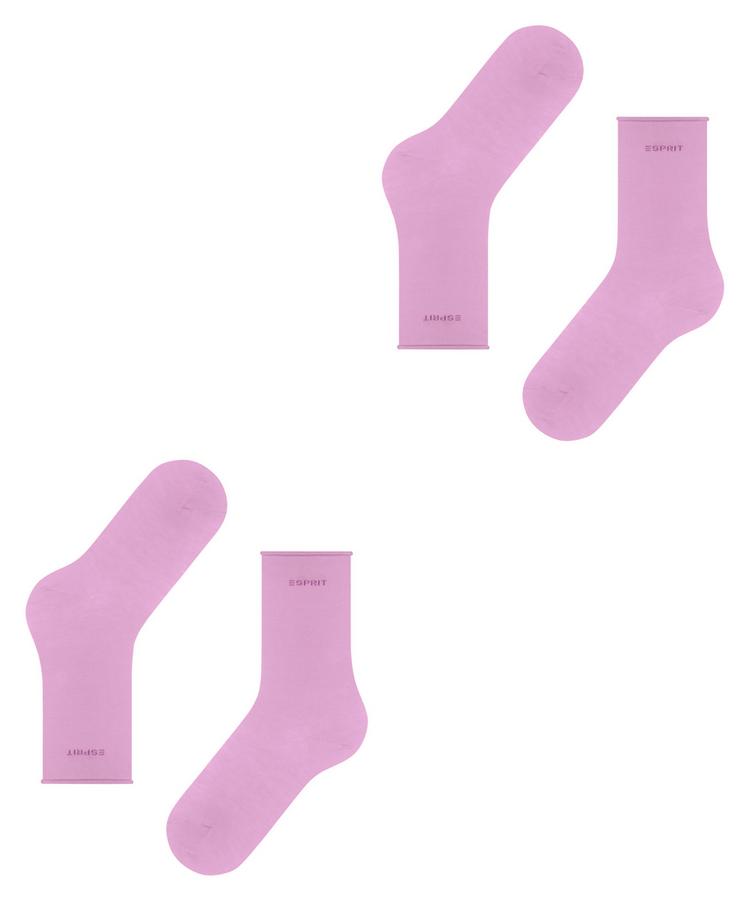 ESPRIT ESPRIT Basic Pure SO 2-Pack Socken Damen - orchid (8621) - 2 | SportScheck