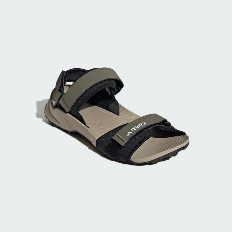adidas adidas Terrex Hydroterra Sandale Outdoorsandalen - Olive Strata / Core Black / Wonder Beige - 3 | SportScheck